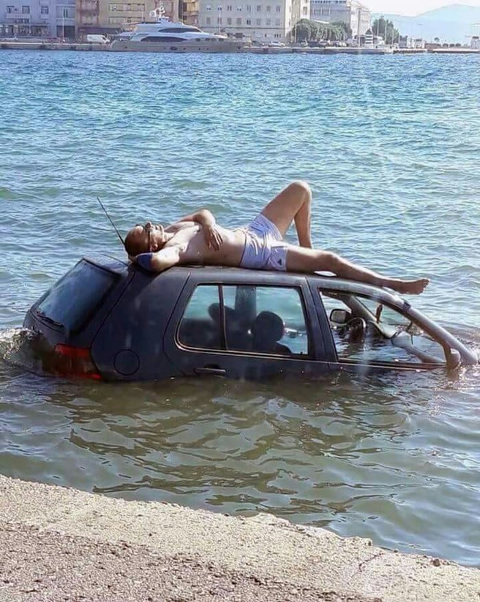 Il n'y avait plus de place sur la plage