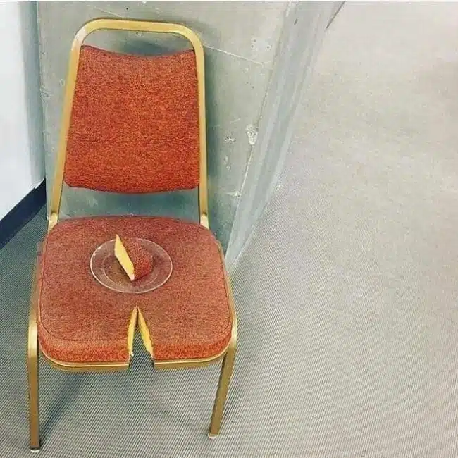 Vous reprendrez bien une part de chaise