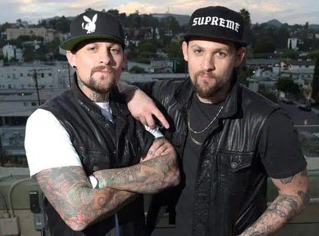 Joel madden et son frère benji
