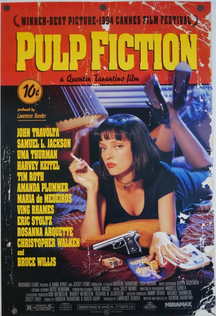 5. Pulp fiction (1994, quentin tarantino) - 21 trends