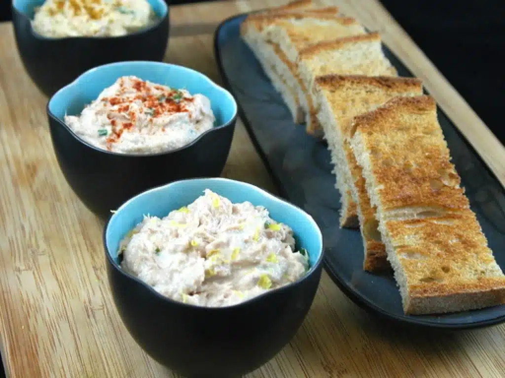 21 trends - des rillettes de thon au basilic à tartiner