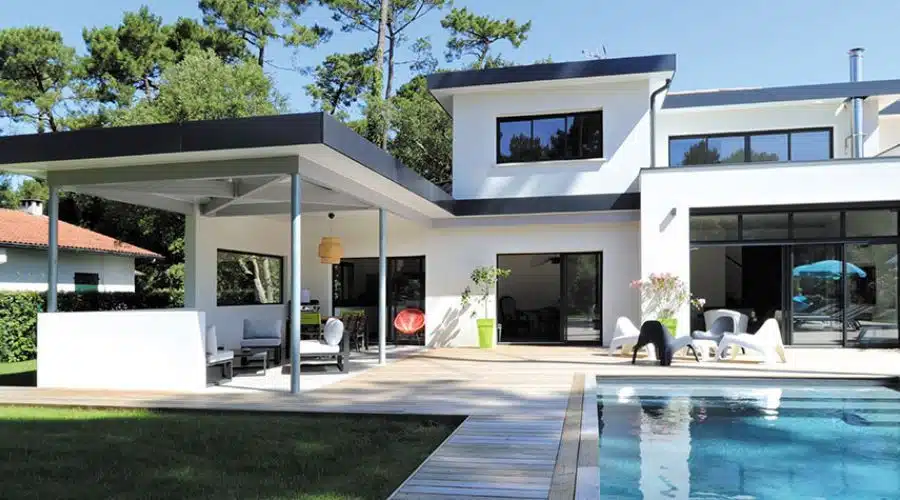 21 trends - la maison contemporaine faite en bois à hossegor